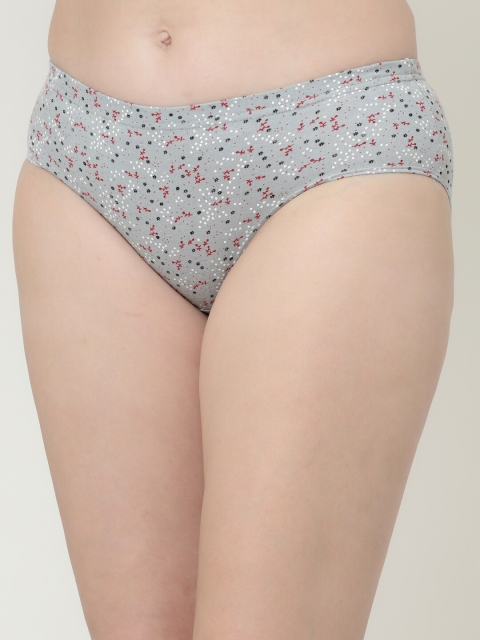 Floret Women Pack of 3 Assorted Printed Cotton Briefs - Image 5