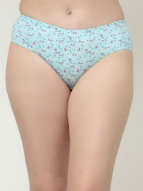 Floret Women Pack of 3 Assorted Printed Cotton Briefs - Image 3