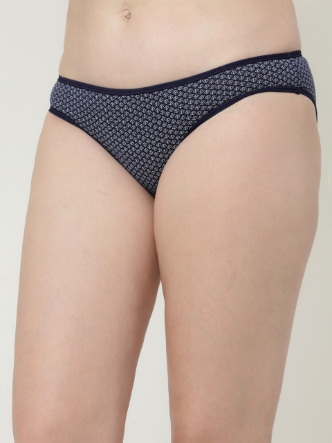 Floret Women Pack Of 3 Assorted Printed Cotton Low-Rise Bikini Briefs - Image 5
