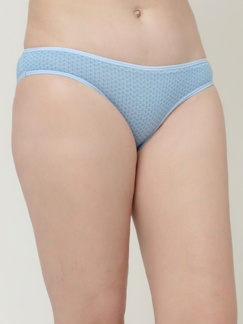 Floret Women Pack Of 3 Assorted Printed Cotton Low-Rise Bikini Briefs - Image 4