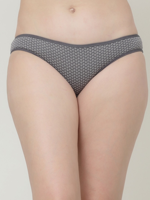 Floret Women Pack Of 3 Assorted Printed Cotton Low-Rise Bikini Briefs - Image 3