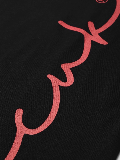 FCUK Brand Logo Printed Pure Cotton T-shirt - Image 2