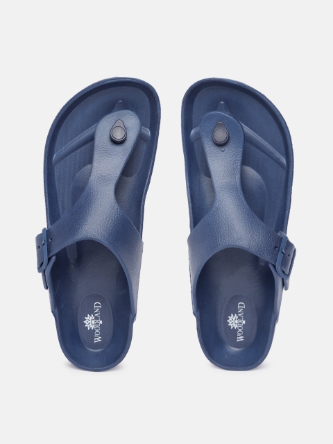 Woodland Men Slip-On Flip Flops