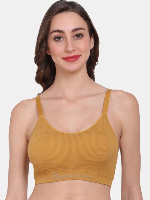 Amour Secret Pack Of 2 Non Wired Removable Lightly Padded Workout Sports Bra - Image 2