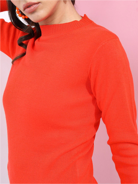 KETCH Women Long Sleeves Acrylic Pullover - Image 2