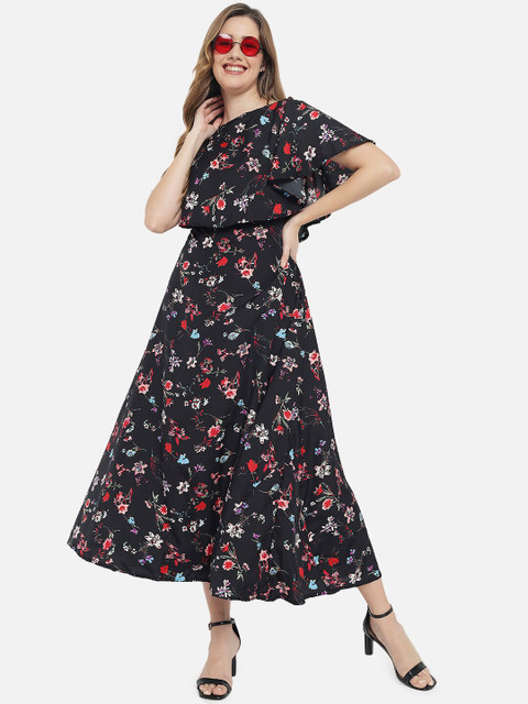 Indietoga Floral Crepe Maxi Dress - Image 7
