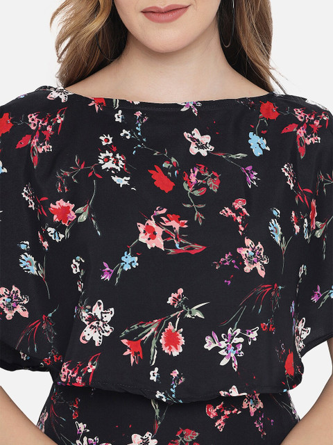 Indietoga Floral Crepe Maxi Dress - Image 2