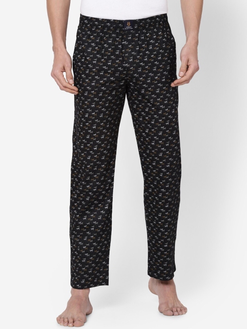URBAN SCOTTISH Men Printed Pure Cotton Lounge Pants