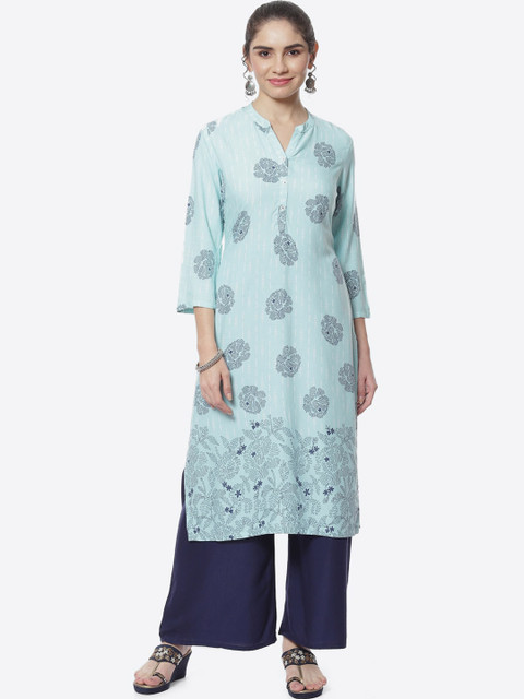 Rangriti Women Ethnic Motifs Embroidered Kurta