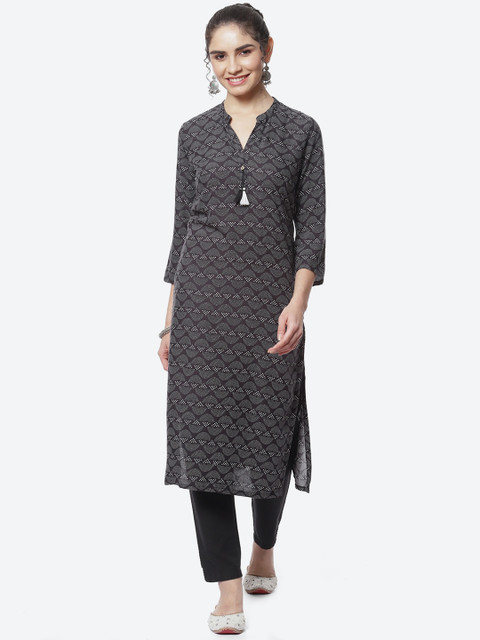 Rangriti Women Geometric Printed Kurta