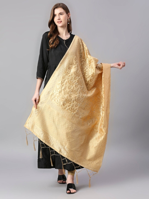 Dupatta Bazaar Woven Design Dupatta with Zari