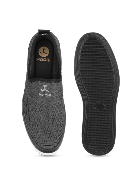 Mochi Men Printed Woven Design Sneakers - Image 4
