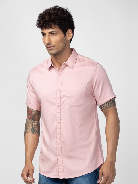 SPYKAR Men Slim Fit Casual Cotton Shirt - Image 3