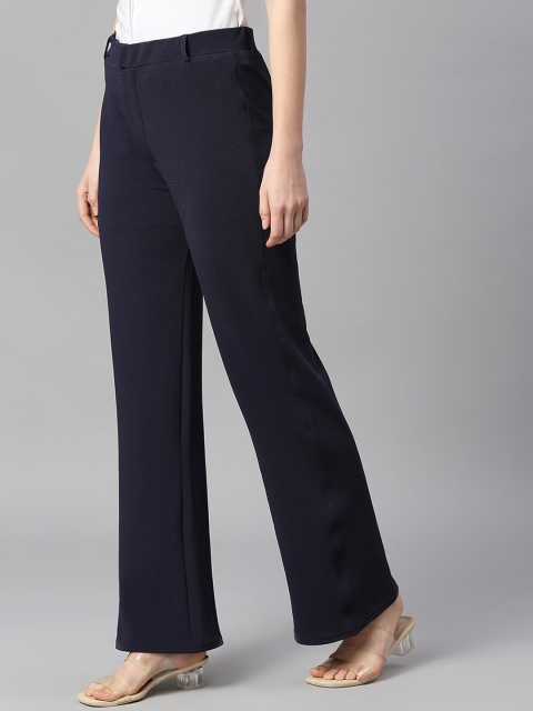 Smarty Pants Women Relaxed Cotton Formal Trousers - Image 3