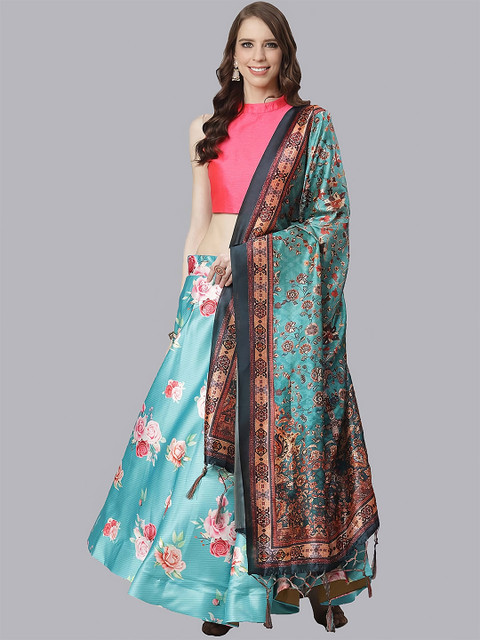 Kaizen TEXO FAB Semi-Stitched Lehenga & Unstitched Blouse With Dupatta