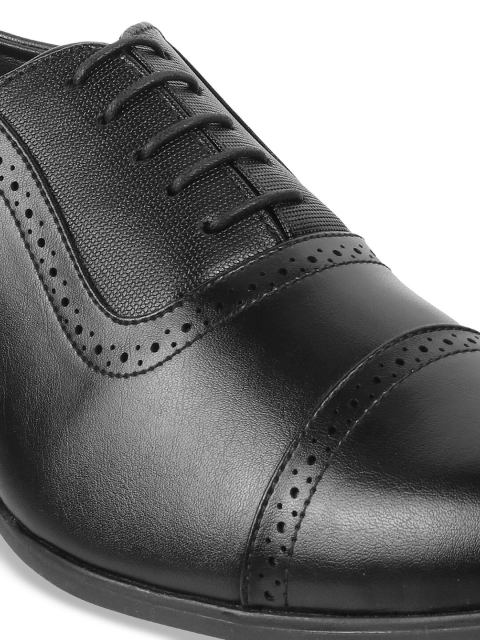 Metro Men Leather Formal Brogues - Image 5