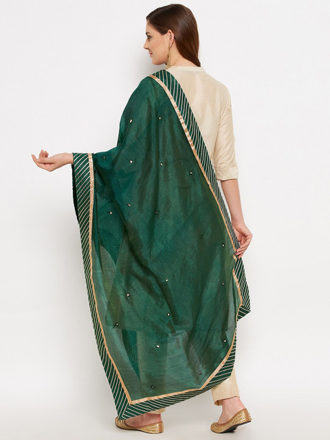 Clora Creation Striped Dupatta - Image 4
