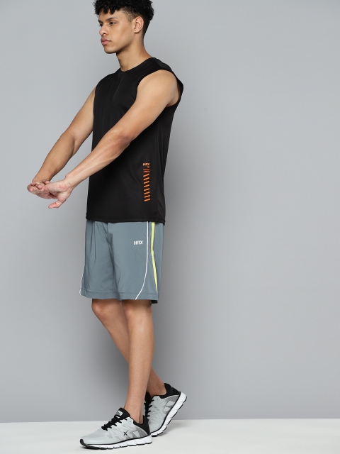 HRX by Hrithik Roshan Typography Printed Rapid-Dry Training or Gym T-shirt