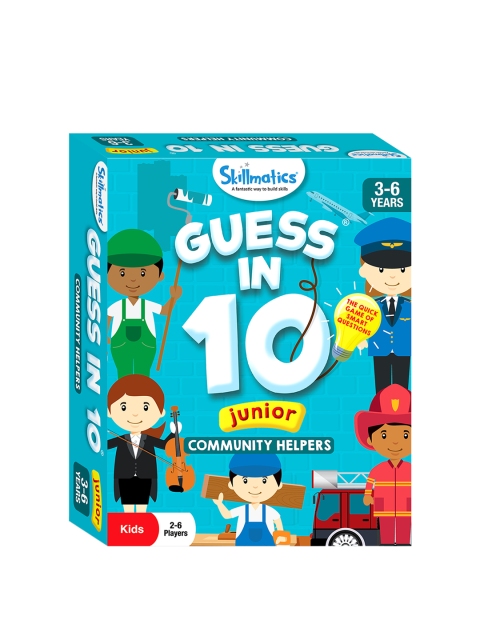 Skillmatics Kids Guess in 10 Junior Community Helpers Card Game - Image 2