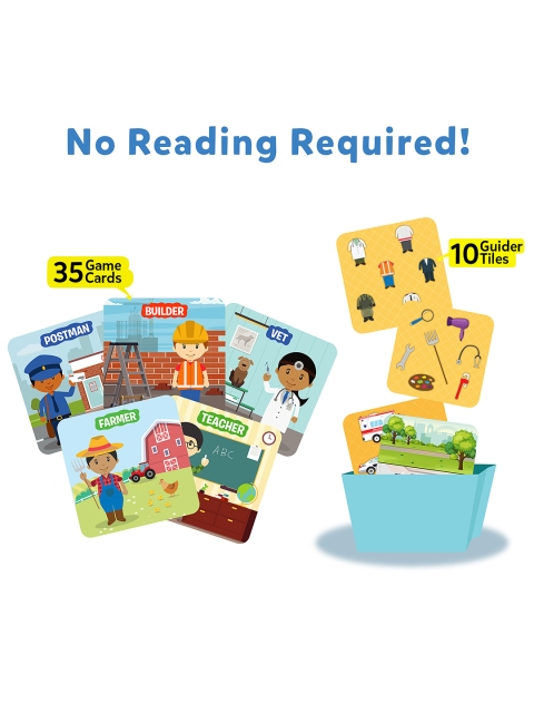 Skillmatics Kids Guess in 10 Junior Community Helpers Card Game - Image 4