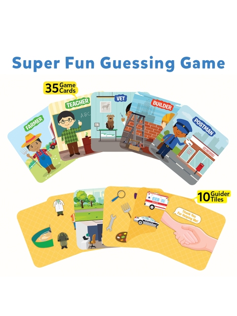 Skillmatics Kids Guess in 10 Junior Community Helpers Card Game - Image 3