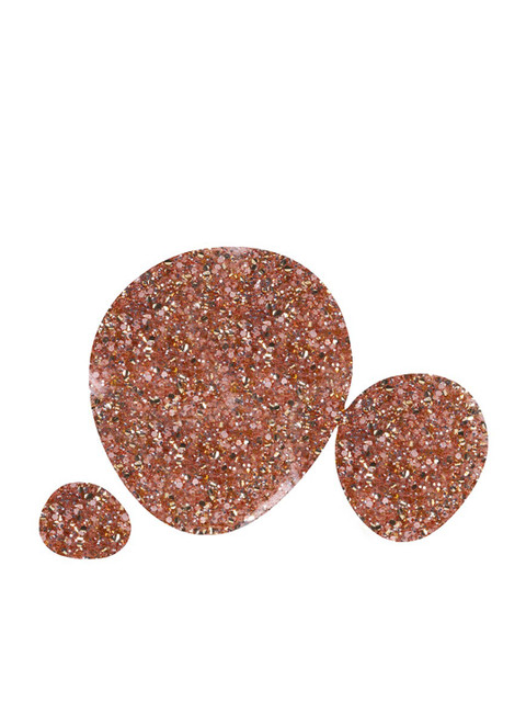 Color Fx New York Hyper Gloss Top Coat Glitter Finish Nail Enamel 9 ml-Rose Gold 173 - Image 5