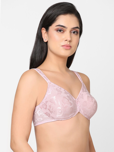 Wacoal Plus Size Floral Printed Underwired Dry Fit Bra - Image 2