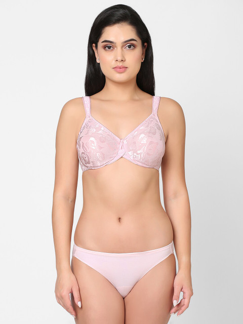 Wacoal Plus Size Floral Printed Underwired Dry Fit Bra - Image 5