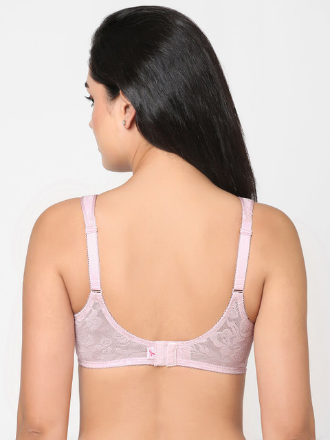 Wacoal Plus Size Floral Printed Underwired Dry Fit Bra - Image 4