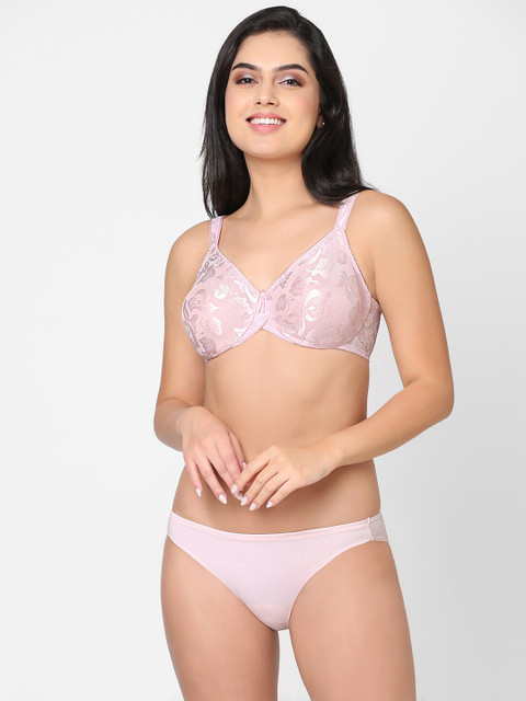 Wacoal Plus Size Floral Printed Underwired Dry Fit Bra - Image 6