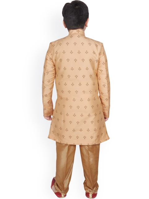 SG YUVRAJ Boys Printed Sherwani Set - Image 5