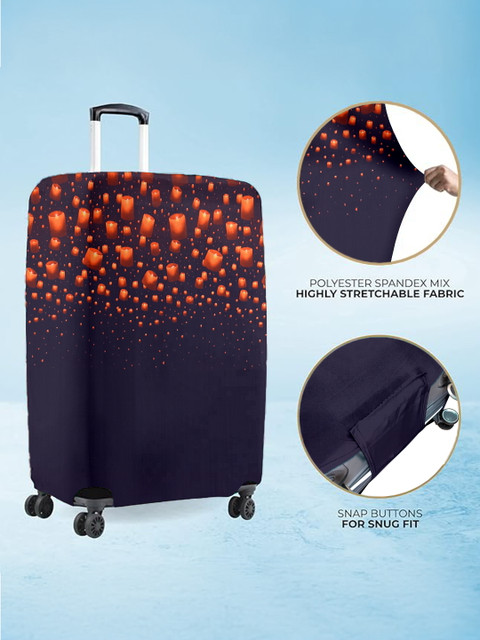 Cortina Printed Protective Small Trolley Bag Cover - Image 3