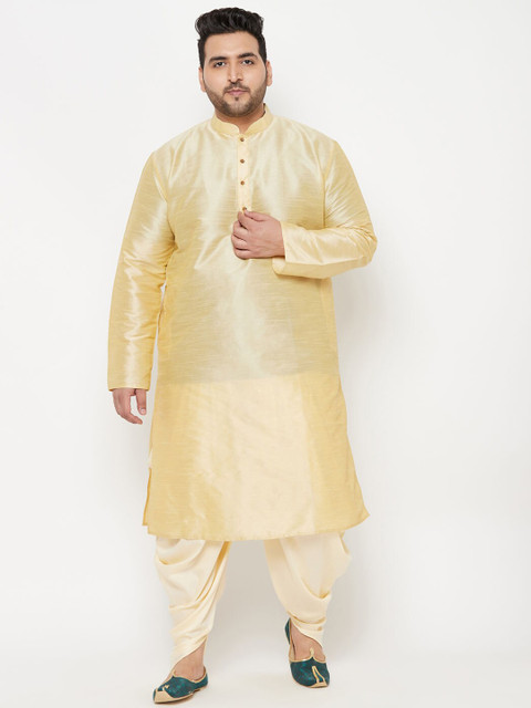 VASTRAMAY Men Plus Size Cowl Dhoti Pants - Image 4
