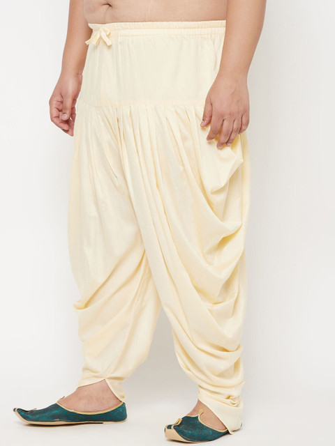 VASTRAMAY Men Plus Size Cowl Dhoti Pants - Image 2