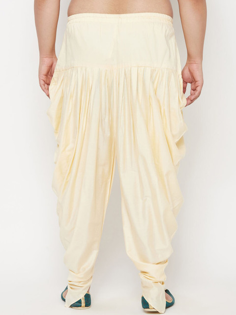 VASTRAMAY Men Plus Size Cowl Dhoti Pants - Image 3