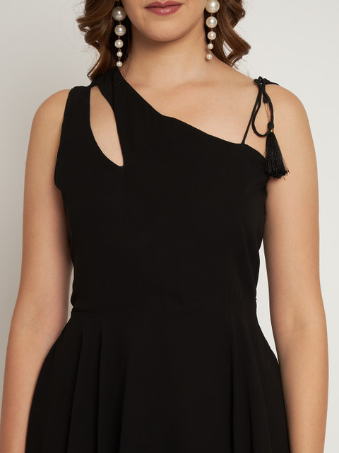 Poshak Hub Women Stylised Neck Georgette Anarkali Kurta - Image 2