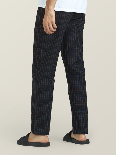 XYXX Men Checked Cotton Lounge Pant - Image 3