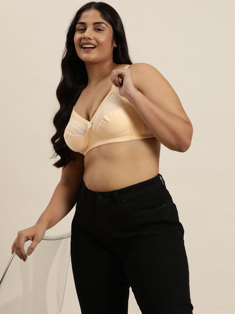 Sztori Plus Size Medium Coverage Lace Bra -SZ12-GIN03-GIN03 - Image 4