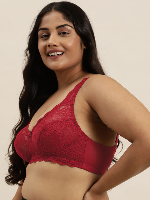 Sztori X fwd Plus Size Medium Coverage Lace Bra - SZ12-GIN01-GIN01 - Image 2