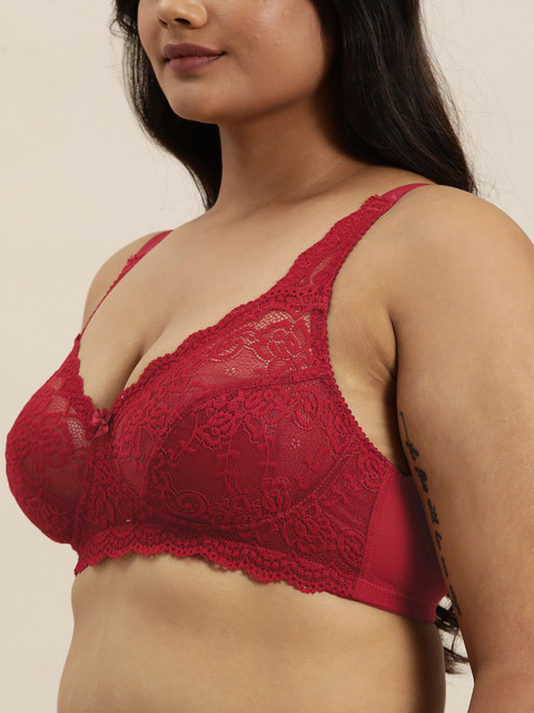 Sztori X fwd Plus Size Medium Coverage Lace Bra - SZ12-GIN01-GIN01 - Image 5
