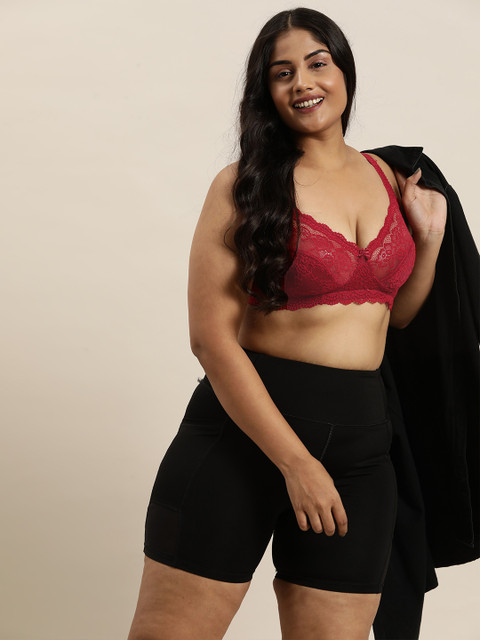 Sztori X fwd Plus Size Medium Coverage Lace Bra - SZ12-GIN01-GIN01 - Image 4