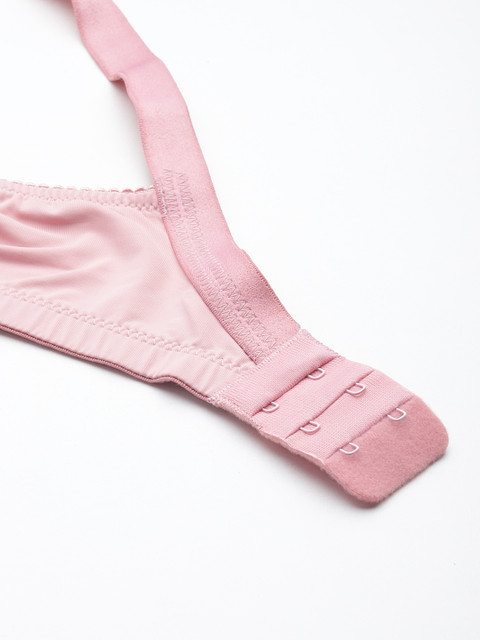 Sztori X fwd Pink Plus Size Medium Coverage Lace Bra - Image 6