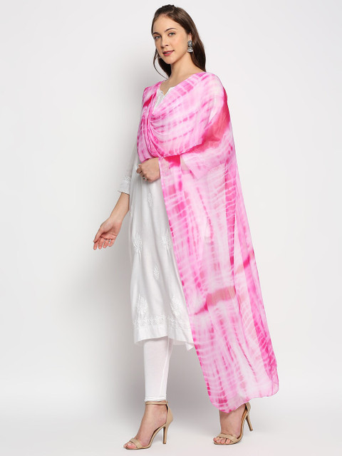 Dupatta Bazaar Dyed Shibori Dupatta - Image 3