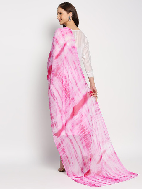 Dupatta Bazaar Dyed Shibori Dupatta - Image 4