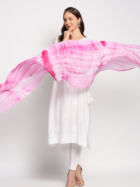 Dupatta Bazaar Dyed Shibori Dupatta - Image 5