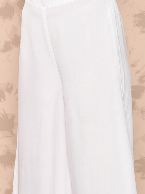 InWeave Women Kurta With Palazzos & Dupatta - Image 6