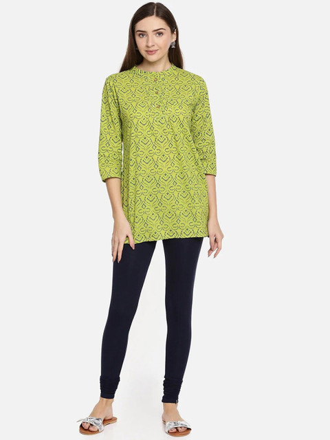TWIN BIRDS Churidar-Length Leggings - Image 4
