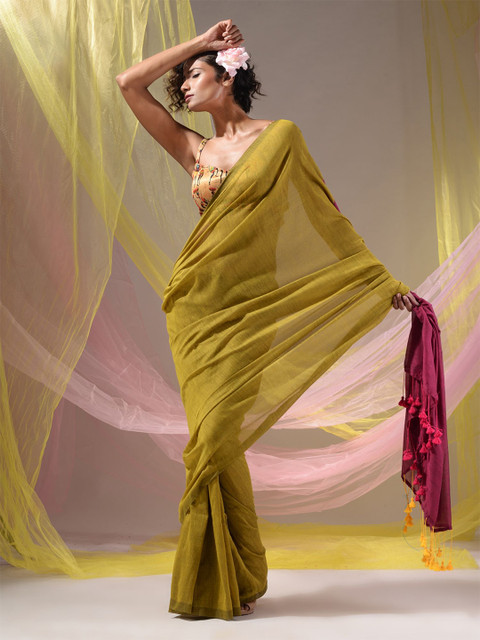 Charukriti Pure Cotton Saree