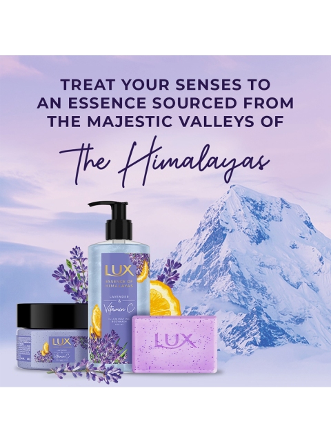 LUX Essence of Himalayas Lavender & Vitamin C Illuminating Shimmer Body Wash - 400ml - Image 5