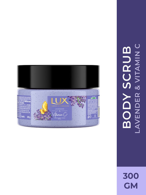 LUX Essence of Himalayas Lavender & Vitamin C Creme Body Scrub - 300g - Image 2